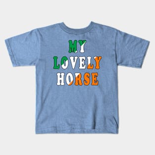 My Lovely Horse Kids T-Shirt